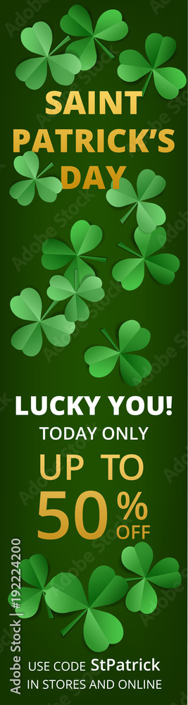 Saint Patricks Day Sale Saint Patricks Day Sale