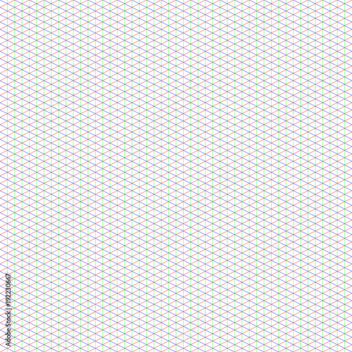 2:1 Medium Isometric Grid for Pixel Art