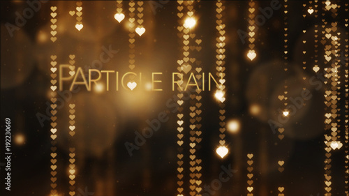 Raining Particles Overlay