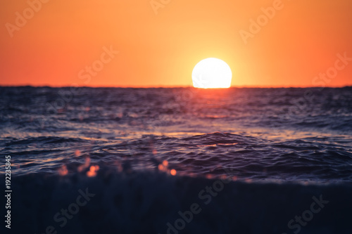 Fototapeta Naklejka Na Ścianę i Meble -  Sea Blanket Sunset