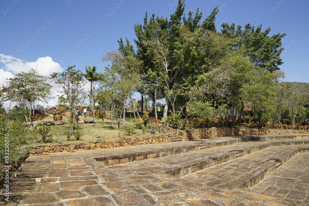 Parque para las Artes Jorge Delgado Sierra Barichara Colombia