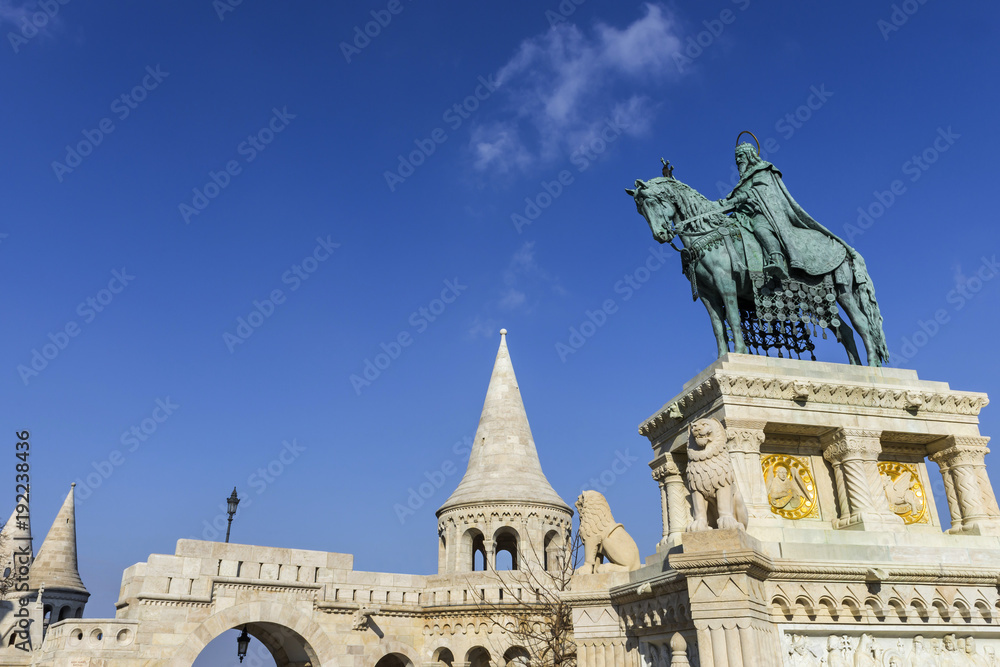 Der heilige Stephan an der Fischerbastei, Budapest