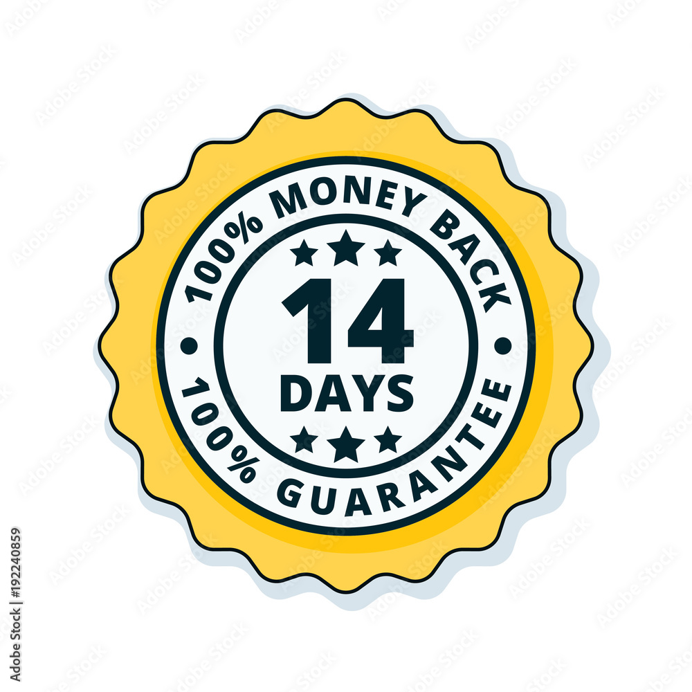 14 Days Money Back illustration 14 Days Money Back illustration
