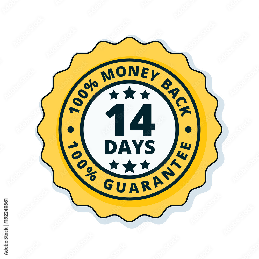 14 Days Money Back illustration 14 Days Money Back illustration