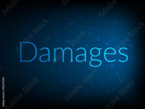Damages abstract Technology Backgound