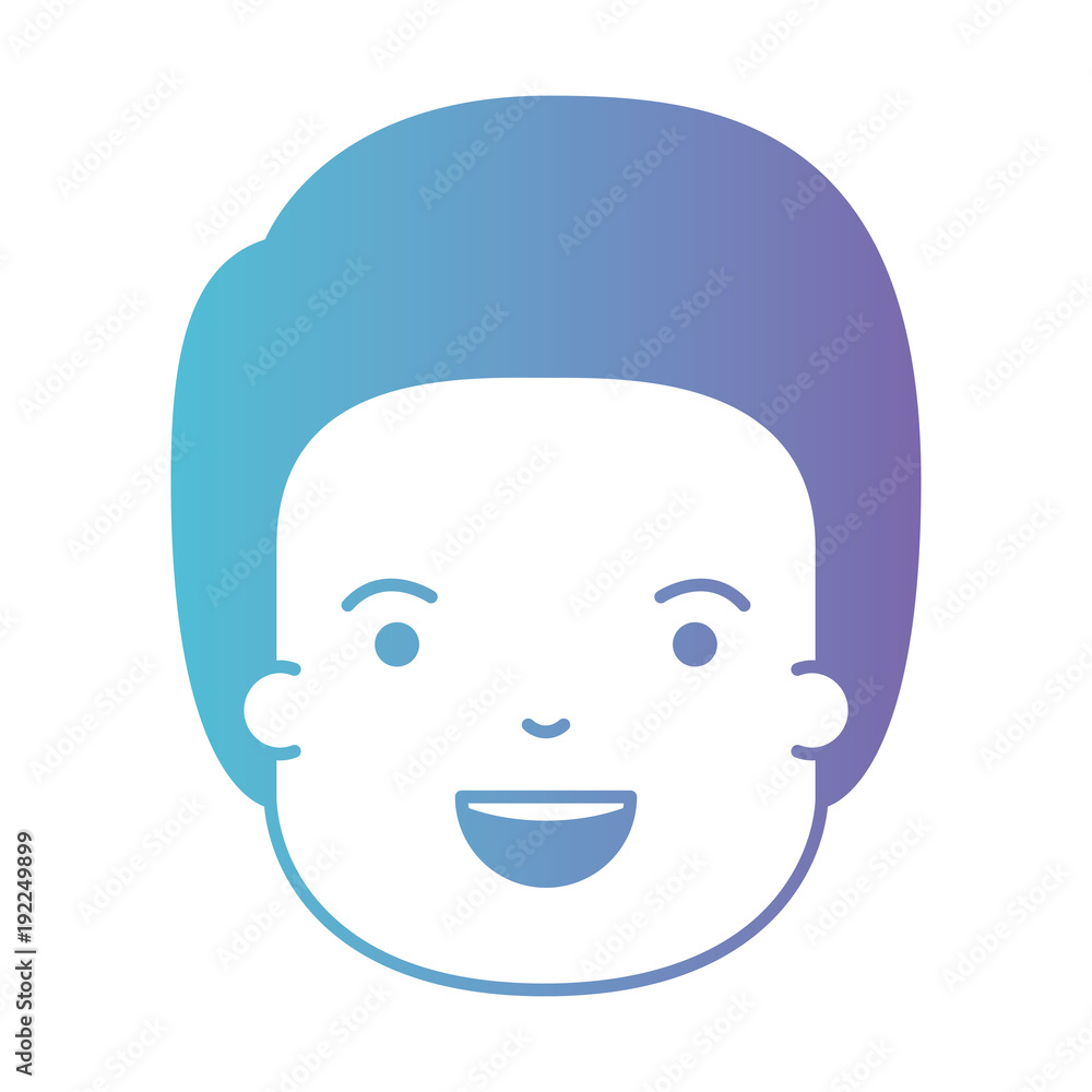 little boy head icon vector illustration design little boy head icon vector illustration design