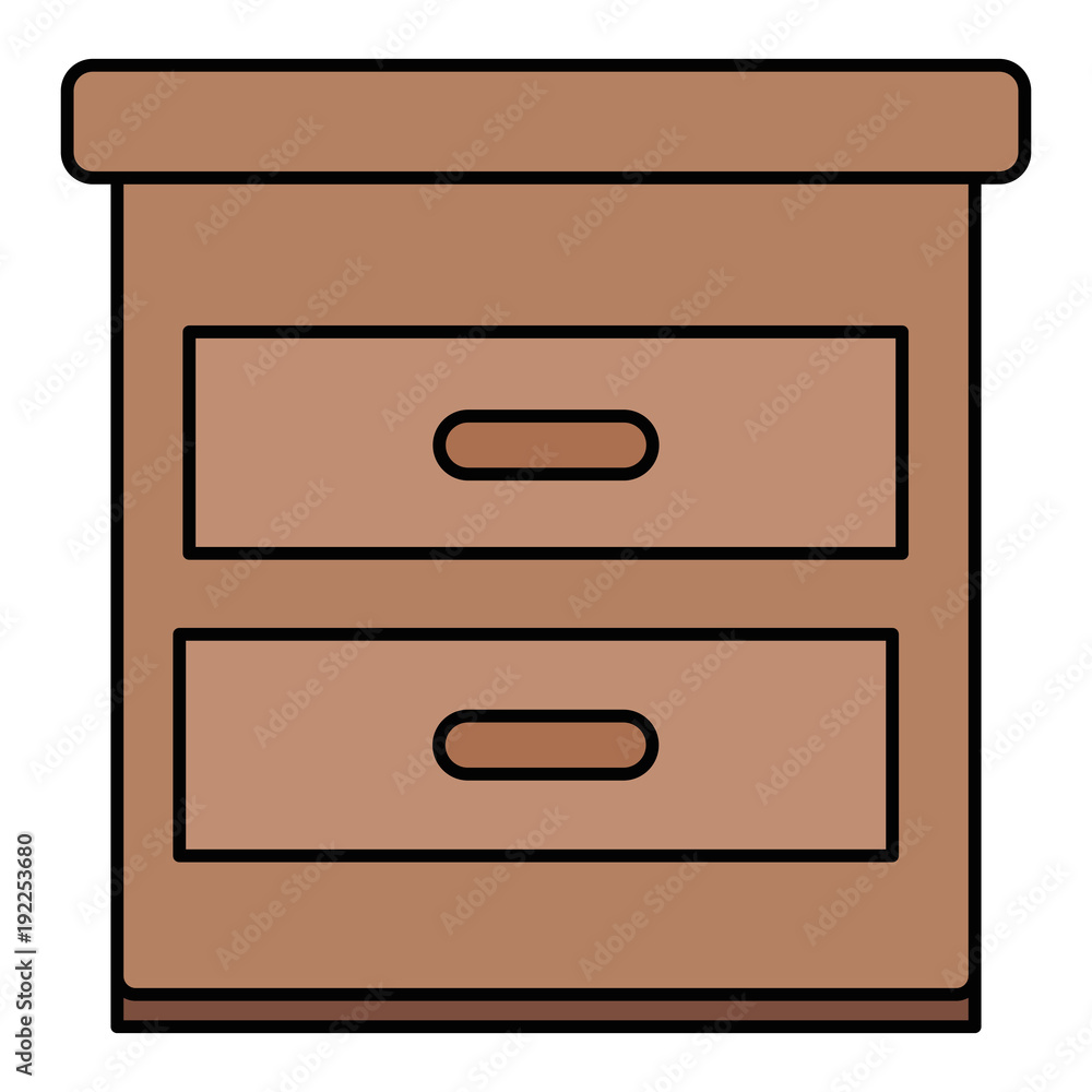 drawer bedroom isolated icon vector illustration design drawer bedroom isolated icon vector illustration design