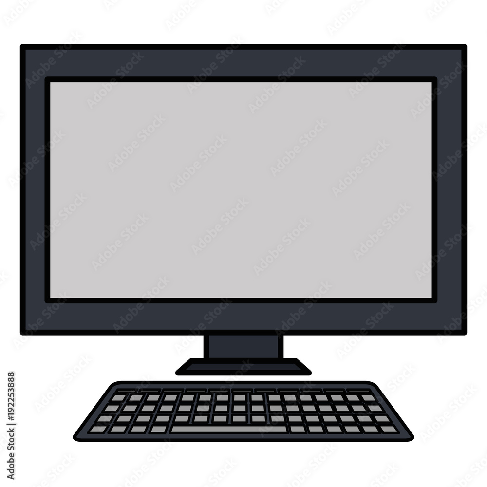 desktop computer display icon vector illustration design desktop computer display icon vector illustration design