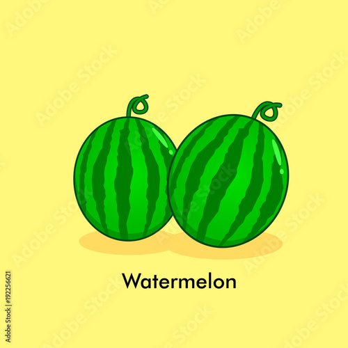 watermelon cartoon