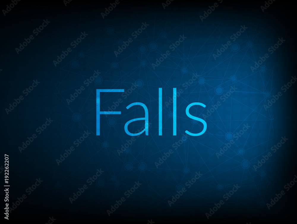 Falls abstract Technology Backgound Falls abstract Technology Backgound