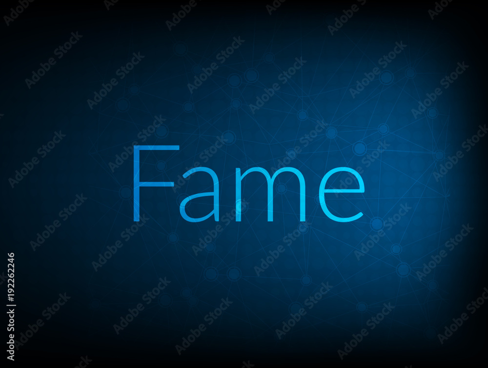 Fame abstract Technology Backgound