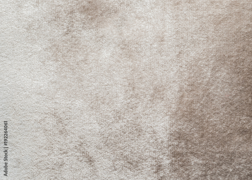 Beige velvet background or velour flannel texture made of cotton or ...