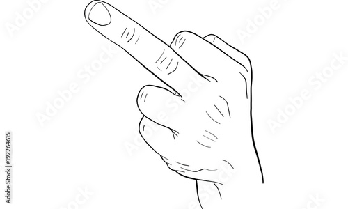 finger signal  vector