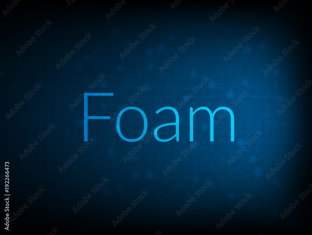 Foam abstract Technology Backgound Foam abstract Technology Backgound