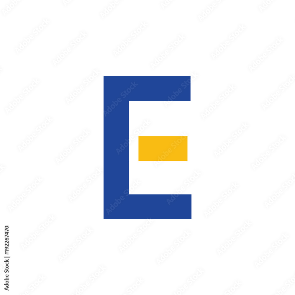 E Letter Abstract Logo E Letter Abstract Logo
