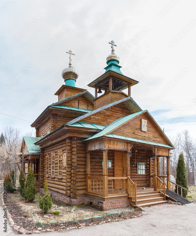 Wooden temple of Varnava of Vetluzhsky in the village of Varnavino