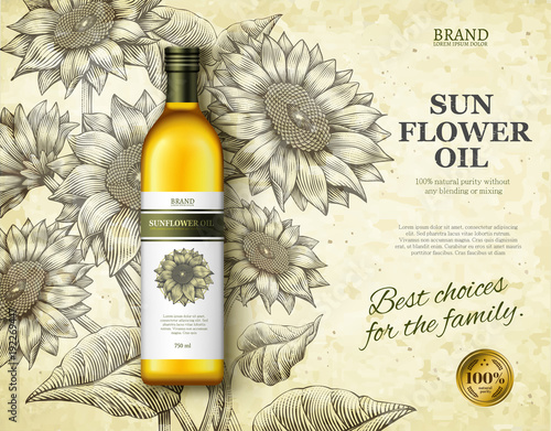 Sunflower oil ads