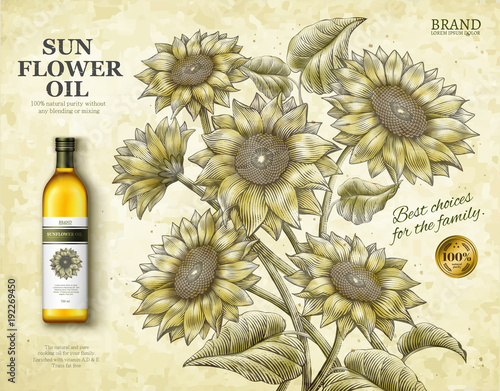 Sunflower oil ads