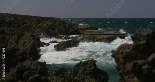 Curacao Rocky Windswept Coast