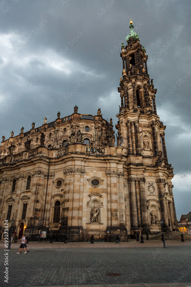 Dresden - Cathedral, Germany