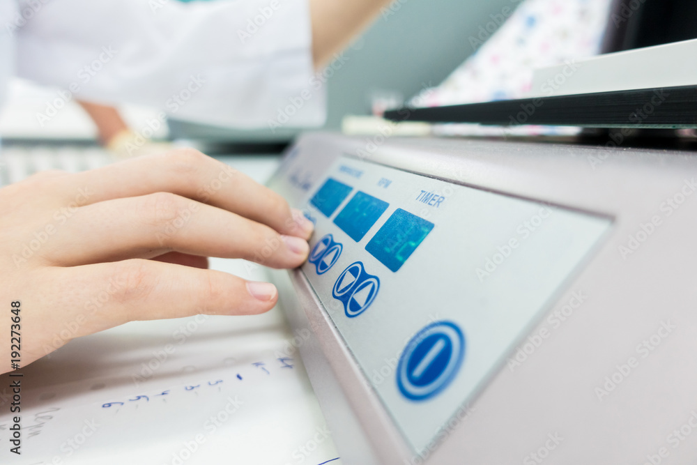 PCR robot for genetic analysis of biological samples in a medical laboratory PCR robot for genetic analysis of biological samples in a medical laboratory