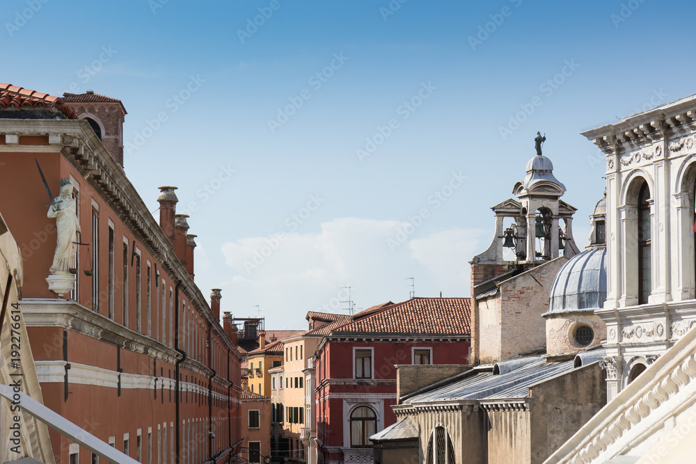  Roofs of Venice, view from the Rialto Bridge