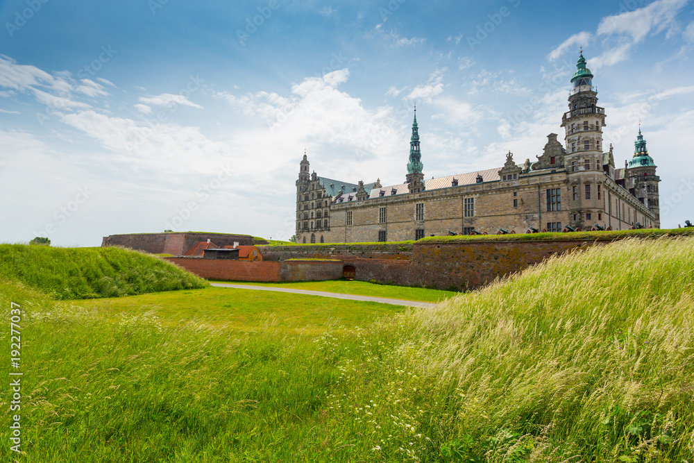 Obraz premium Kronborg Castle, Helsingor, Denmark