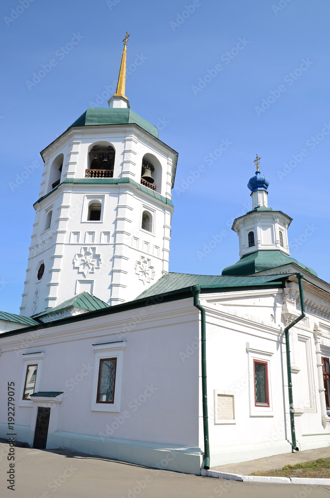 Church in Znamensky Monastery. Irkutsk