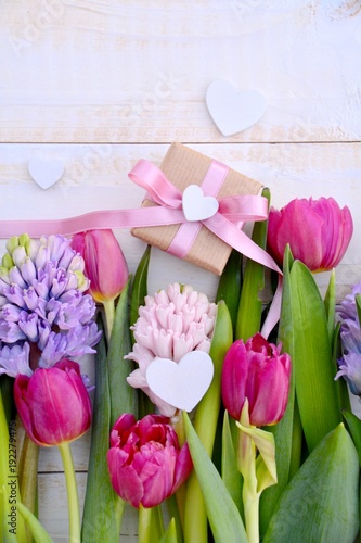 Grußkarte - Blumenstrauß mi...