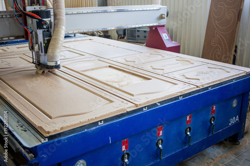 Machine working cnc