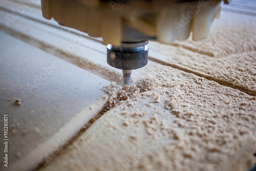 Machine working cnc