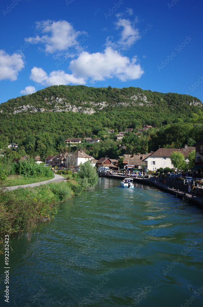 canal de savières - chanaz