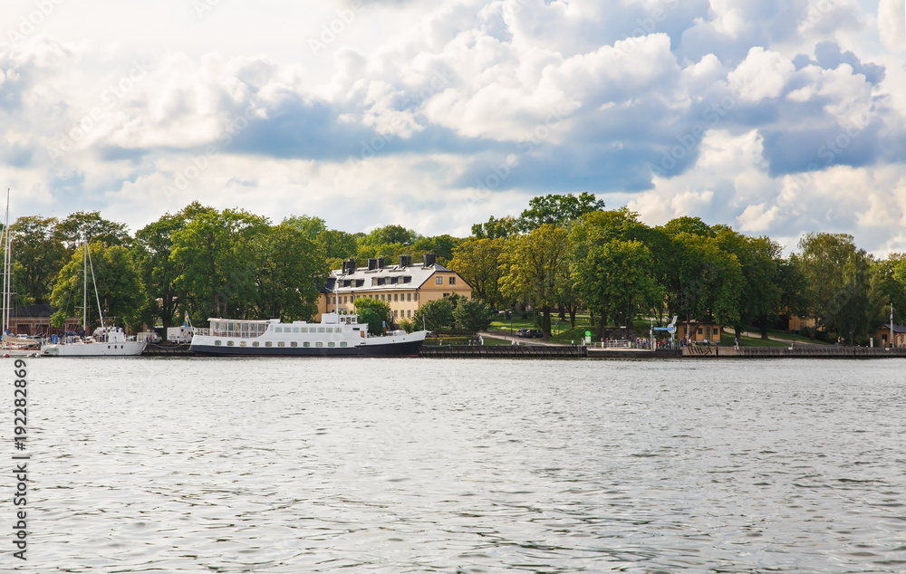 Fototapeta premium Stockholm city view