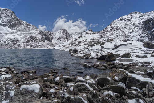 Gosaikunda lakes in Nepal trekking tourism