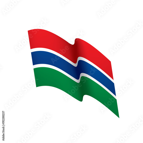 Free Download Gambia flag, vector illustration - GFXLoad