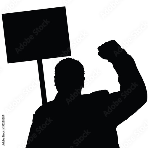 man silhouette with transparent illustration