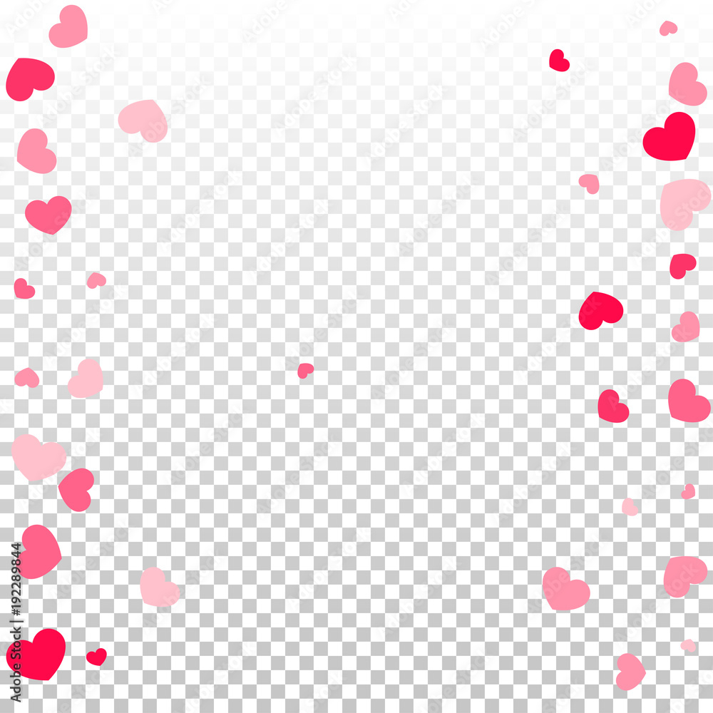 Heart confetti background. Heart confetti background.