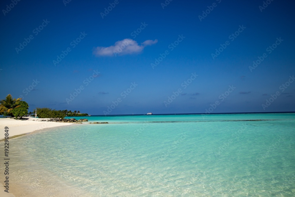 Traumhaftes Wasser und Strand Malediven Sun Island Traumhaftes Wasser und Strand Malediven Sun Island