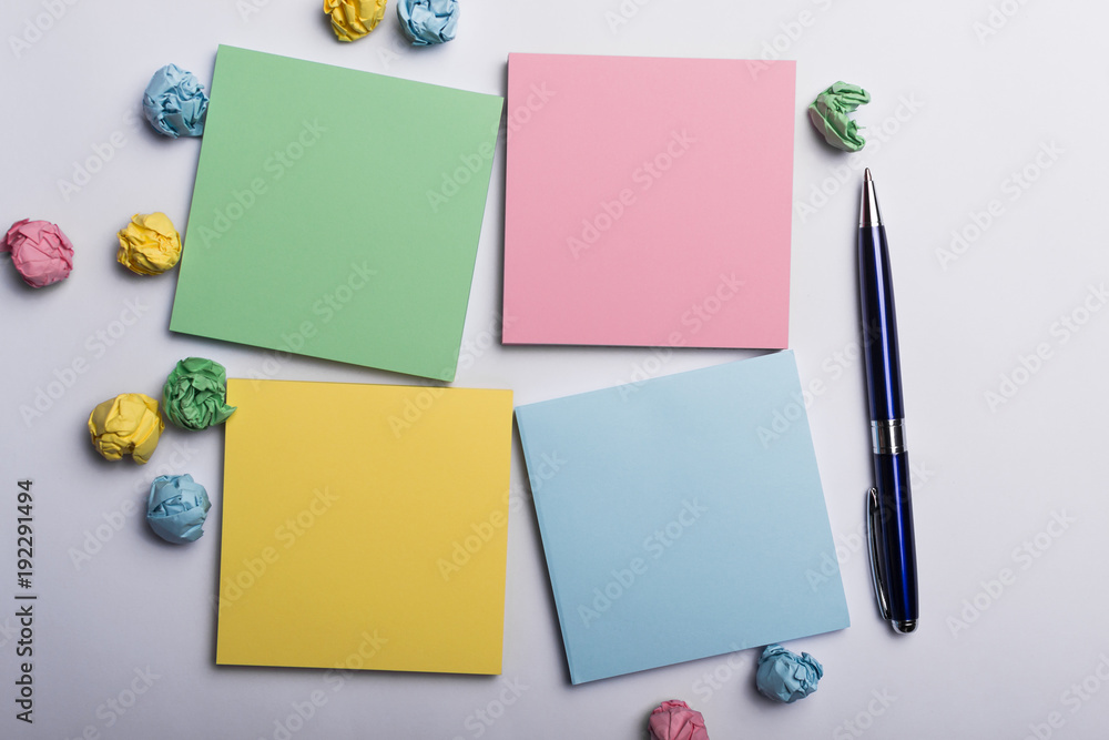 Note business concept Note business concept