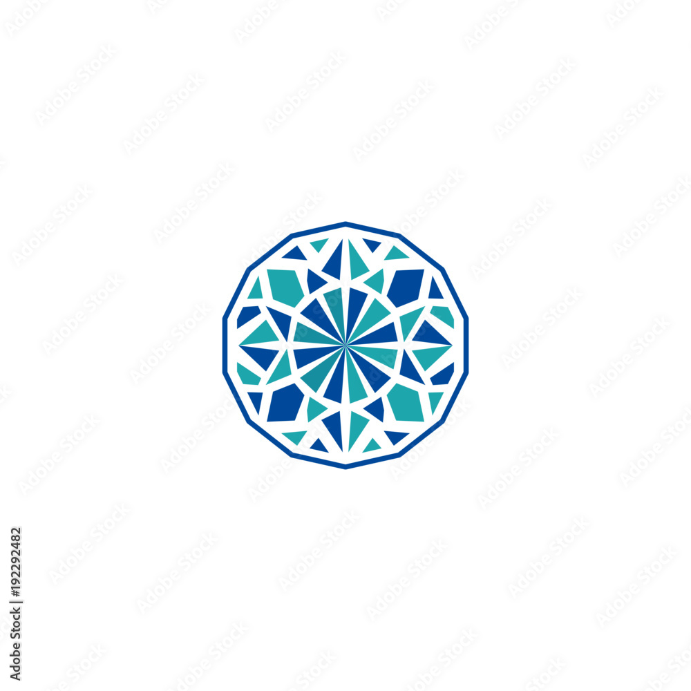 Diamond icon. Flat illustration of diamond vector icon for logo or web.