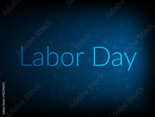 Labor Day abstract Technology Backgound