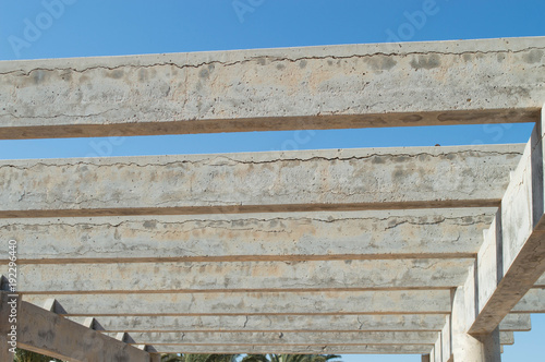 Vigas de un edificio
