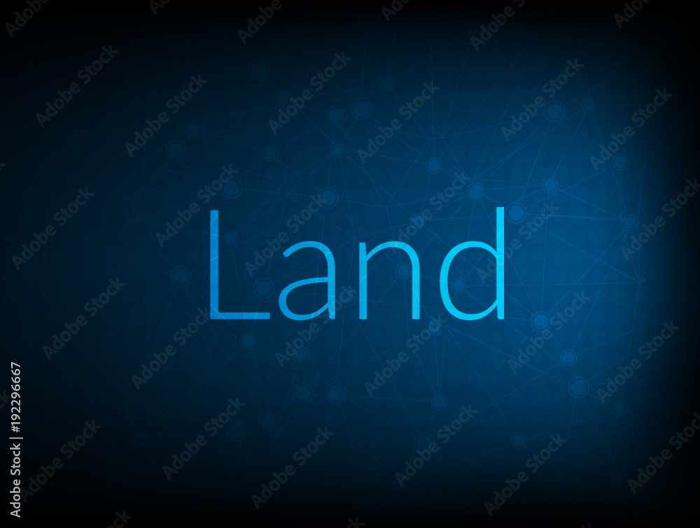 Land abstract Technology Backgound