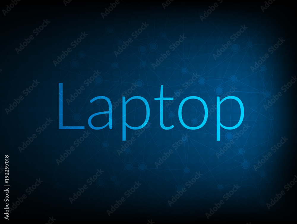 Laptop abstract Technology Backgound Laptop abstract Technology Backgound