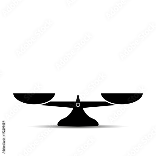 Vector scales Icon