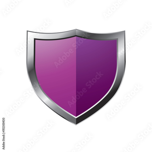 purple and silver color vector logo