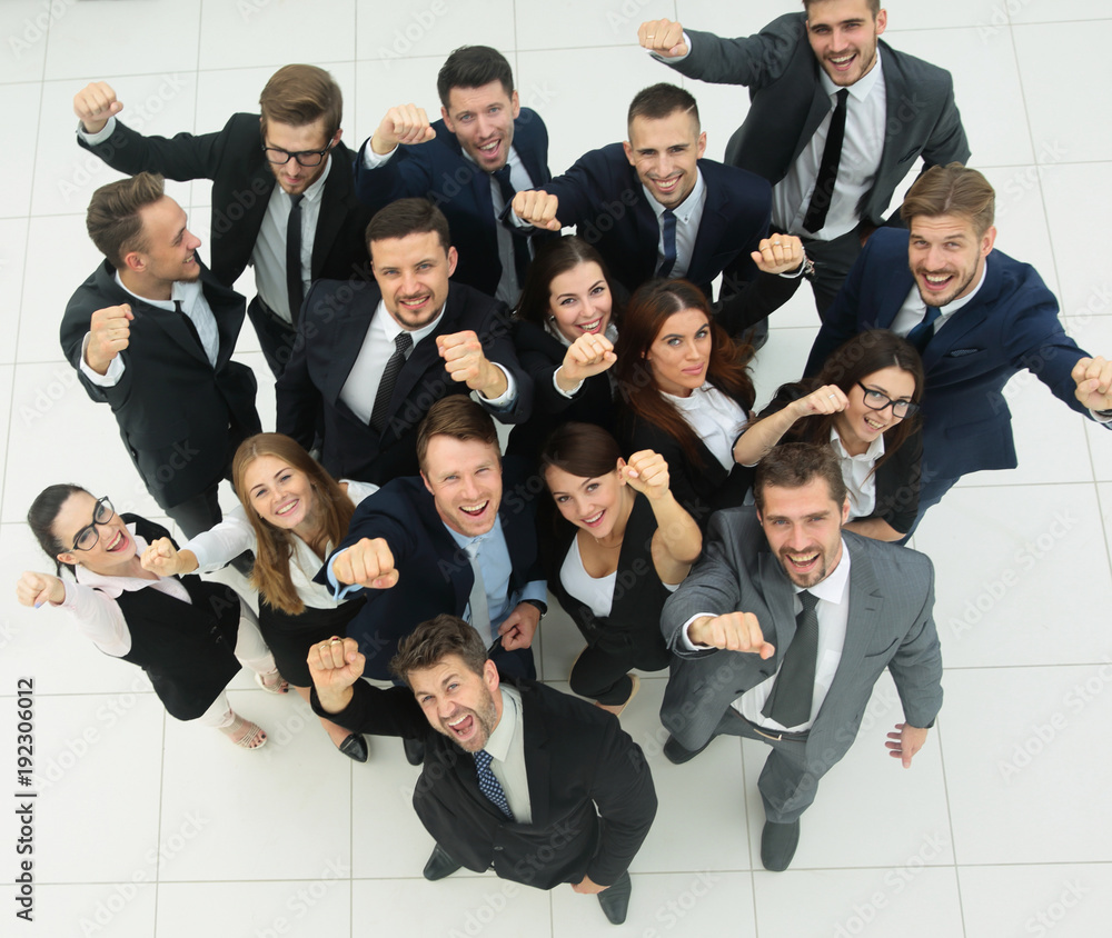 professional business team shows its success professional business team shows its success