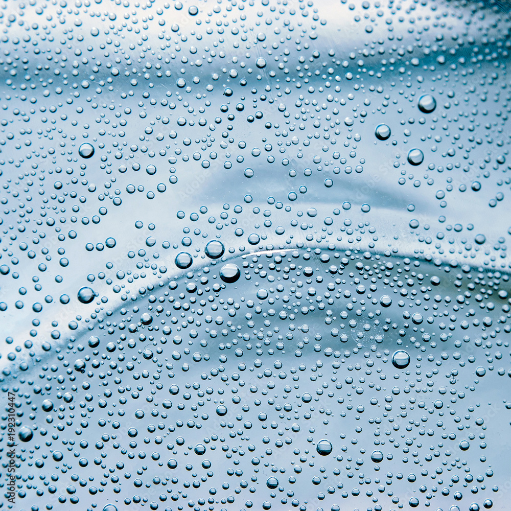 Bubbles in the water. Bubbles in the water.