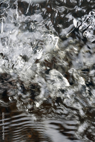 Ice and water flow © Grigoriy