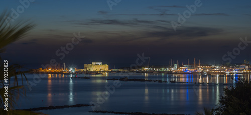 Pafos by night, Cyprus